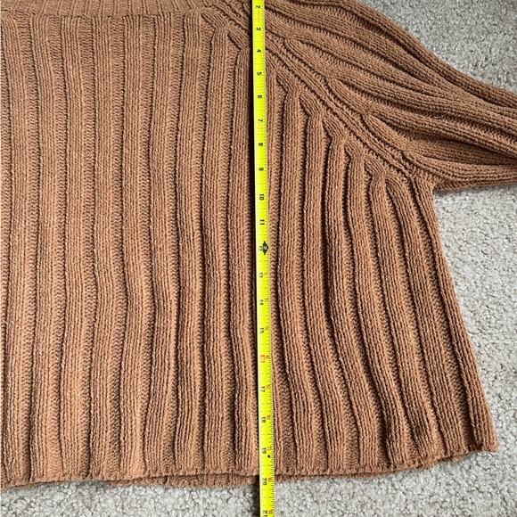 American Eagle Outfitters Chenille Brown Sweater - Picture 11 of 11